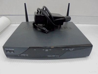 Лот: 12502250. Фото: 1. Маршрутизатор (роутер) cisco 871W-G-E-K9... Маршрутизаторы (роутеры)