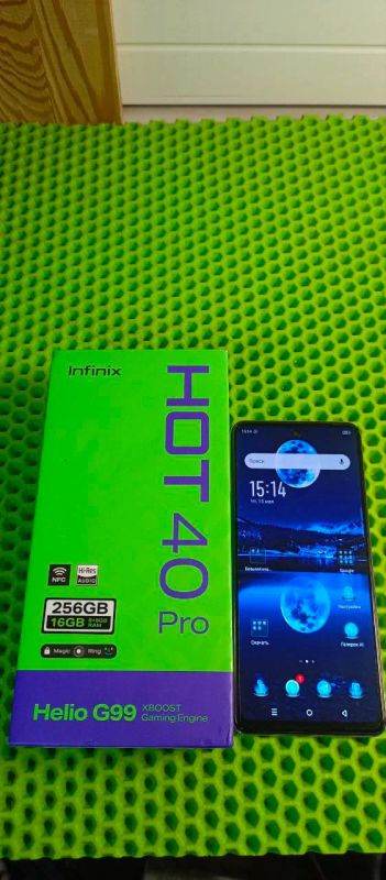 Лот: 25371055. Фото: 1. Смартфон infinix hot 40 pro 256gb... Смартфоны