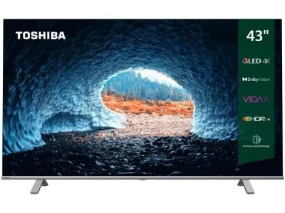 Лот: 22637191. Фото: 1. QLED телевизор 4K Ultra HD Toshiba... Телевизоры