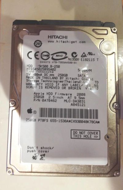 Лот: 6020727. Фото: 1. Оригинальный жесткий диск HDD... Жёсткие диски (HDD)