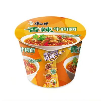 Лот: 20534028. Фото: 1. Лапша Kangshifu говядина не острая... Другое (продукты)