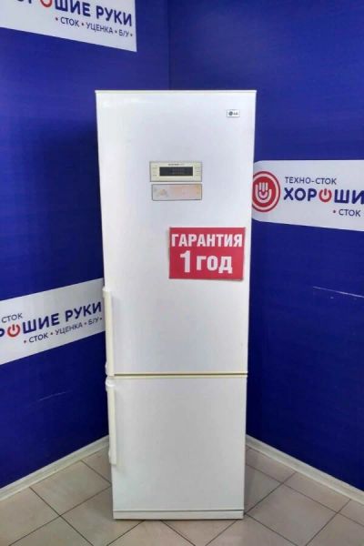 Лот: 16990380. Фото: 1. Холодильник lg ga-449 bra (11079678... Холодильники, морозильные камеры