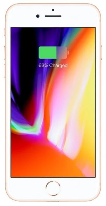 Лот: 10627615. Фото: 1. Смартфон Iphone 8 plus 256GB silver... Смартфоны