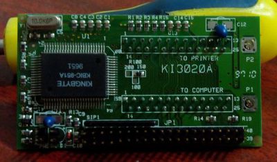 Лот: 4698353. Фото: 1. LPT to IDE адаптер на чипе Kingbyte... Платы расширения, контроллеры, доп. порты