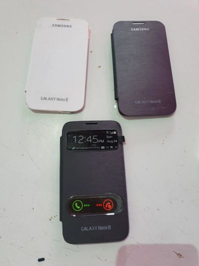 Лот: 11825727. Фото: 1. samsung galaxy note 2 чехол книжка... Чехлы, бамперы