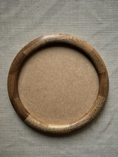 Лот: 23310190. Фото: 1. Рамка круглая KK/home, ручная... Другое (ручная работа)