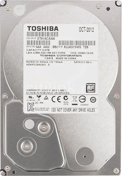 Лот: 11678911. Фото: 1. Куплю жесткий диск Toshiba DT01ACA300... Жёсткие диски (HDD)