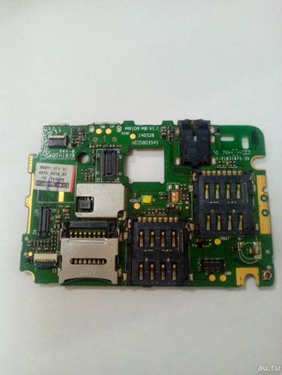 Лот: 12965206. Фото: 1. A436. Fly IQ4415 Quad . Системная... Микросхемы и платы