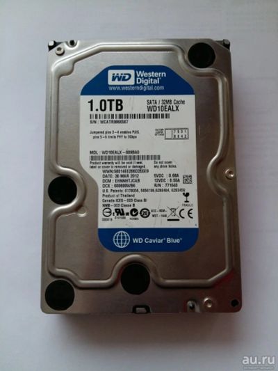 Лот: 12984649. Фото: 1. Жесткий диск Western Digital WD10ealx... Жёсткие диски (HDD)