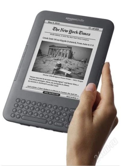 Лот: 975168. Фото: 1. Amazon Kindle 3 Wi-Fi. Полная... Электронные книги