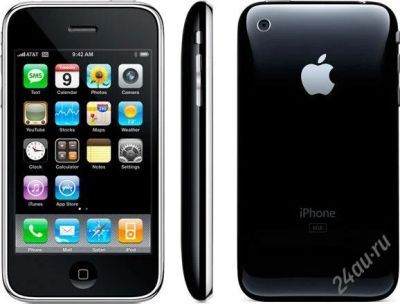 Лот: 3520961. Фото: 1. iphone 3g 16gb черный + чехол... Смартфоны
