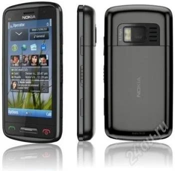 Лот: 1107390. Фото: 1. Nokia c6-01 черный. Смартфоны