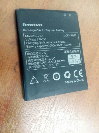 Лот: 7786475. Фото: 1. Батарея Lenovo Bl222. Аккумуляторы