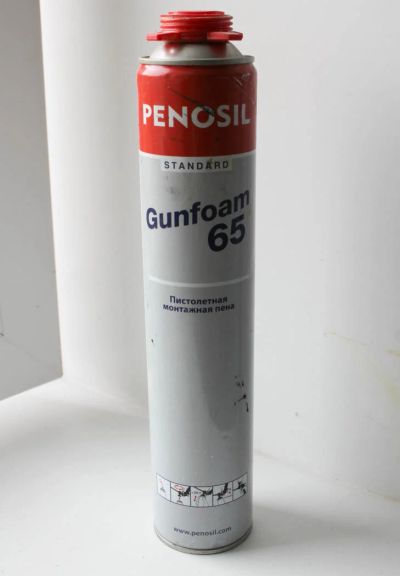 Лот: 6207473. Фото: 1. Пена монтажная пистолетная Gunfoam... Клеи, герметики, пена монтажная, клейкие ленты