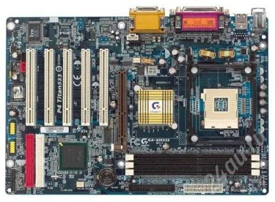 Лот: 270840. Фото: 1. Gigabyte 8IE533. Материнские платы