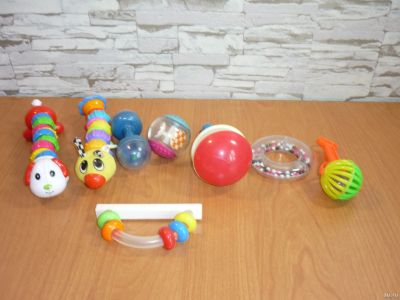 Лот: 13024132. Фото: 1. Погремушки одним лотом. Для младенцев