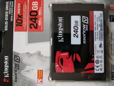Лот: 11460748. Фото: 1. Ssd kingston 240gb. SSD-накопители