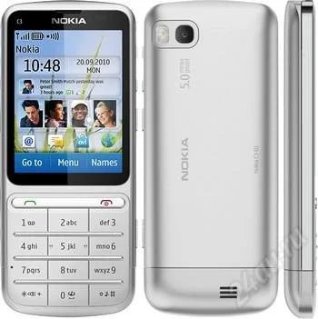 Лот: 2524114. Фото: 1. Nokia C3-01.5 Silver. Кнопочные мобильные телефоны