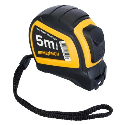 Лот: 24543724. Фото: 1. Рулетка Ermenrich Reel SQ50, 19mm... Ручной инструмент