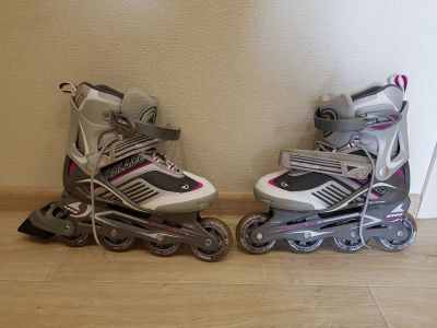 Лот: 15961017. Фото: 1. Ролики Rollerblade Spiritblade... Роликовые коньки, скейтборды, самокаты