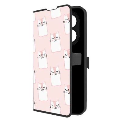 Лот: 25086740. Фото: 1. Чехол Krutoff Eco Book "Котики... Чехлы, бамперы