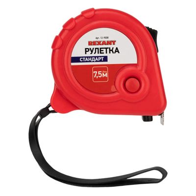 Лот: 24510694. Фото: 1. Рулетка Rexant измерительная... Ручной инструмент