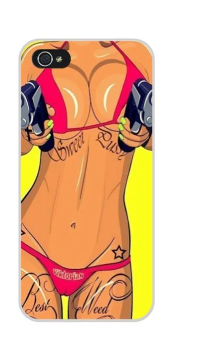 Лот: 4247391. Фото: 1. Чехол iPhone 5/5S Sexy girl. Чехлы, бамперы