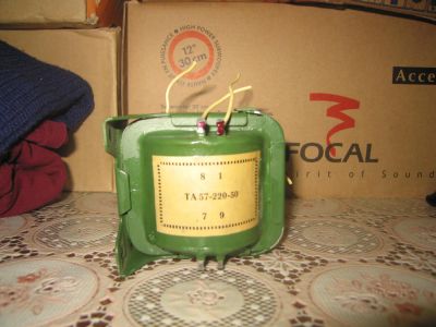 Лот: 4767354. Фото: 1. трансформатор ТА 57-220-50. Трансформаторы, катушки