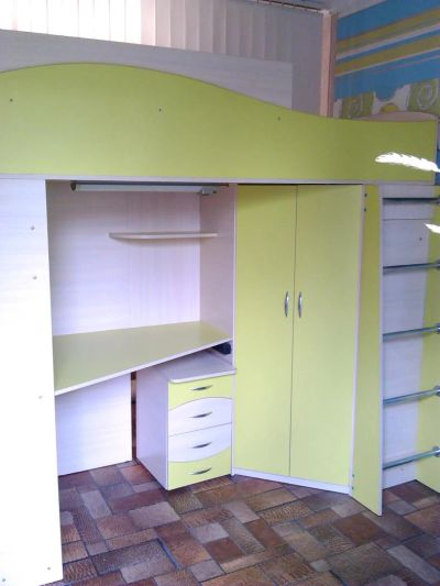 Лот: 8046230. Фото: 1. Кровать-чердак. Детские кровати и кроватки