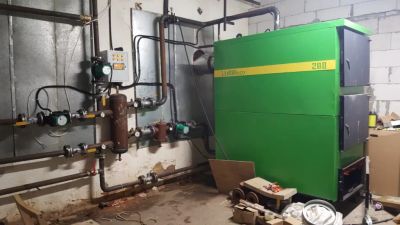 Лот: 22376288. Фото: 1. Твердотопливный котел LavoroPro... Отопительные котлы, печи
