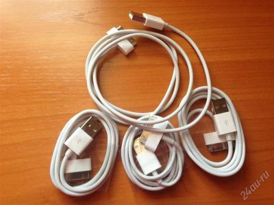 Лот: 2620404. Фото: 1. оригинальный USB кабель для iphone... Дата-кабели, переходники