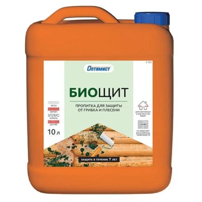 Лот: 24082777. Фото: 1. Антисептик Оптимист, Биощит, для... Краски, лаки, растворитель