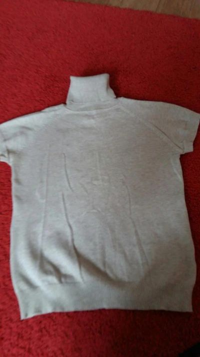 Лот: 7181293. Фото: 1. джемпер с коротким рукавом Zara. Свитеры, толстовки, худи