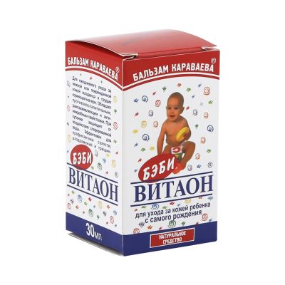 Лот: 23263283. Фото: 1. Витаон Беби Караваева бальзам... Лекарства