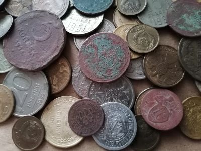 Лот: 25327770. Фото: 1. Набор монет - ранние советы и... Наборы монет