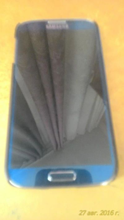 Лот: 8073483. Фото: 1. samsung s4 gt-i-9506 blue lte... Смартфоны
