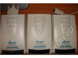 Лот: 11276. Фото: 1. Внешние модемы Acorp 56000 3ШТ. Красноярск