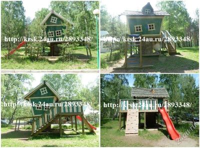 Лот: 2893348. Фото: 1. домик, детская площадка. Всё для ландшафта