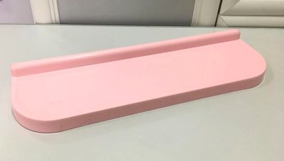Лот: 11439340. Фото: 1. Полка пластмассовая розовая Беросси... Аксессуары для ванной
