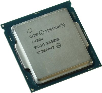 Лот: 10681811. Фото: 1. Intel Pentium G4500 (3M Cache... Процессоры