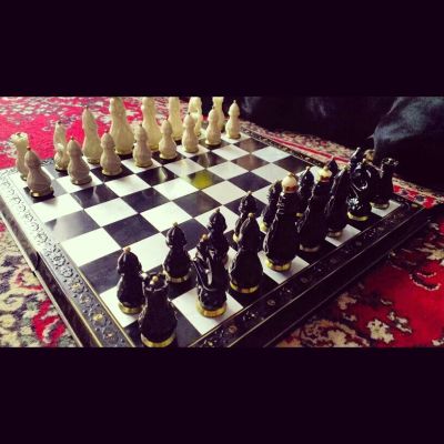 Лот: 4626055. Фото: 1. шахматы из кости!. Шахматы, шашки, нарды