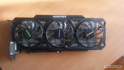 Лот: 13333421. Фото: 1. Видеокарта Gigabyte GeForce GTX... Видеокарты