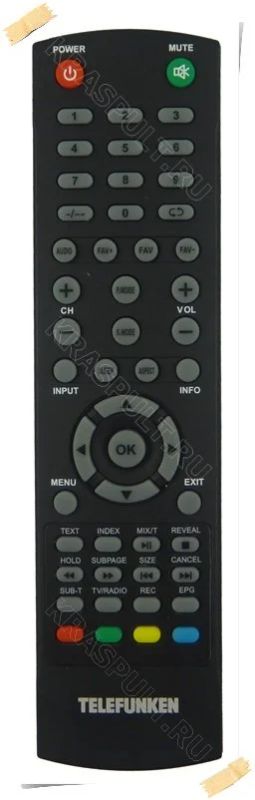 Лот: 15906734. Фото: 1. Пульт TELEFUNKEN TF-LED28S48T2... Пульты ДУ