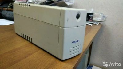 Лот: 8962392. Фото: 1. ИБП ippon 700 pro. ИБП, аккумуляторы для ИБП