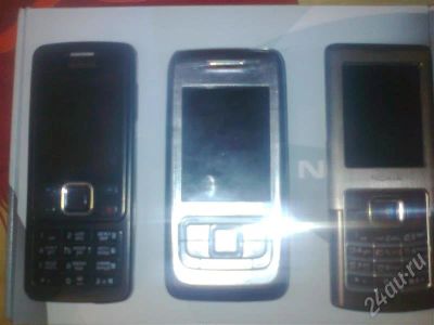 Лот: 721828. Фото: 1. nokia 3 штуки!. Кнопочные мобильные телефоны