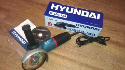 Лот: 3425890. Фото: 1. УШМ (болгарка) Hyundai G800-125. Электроинструмент
