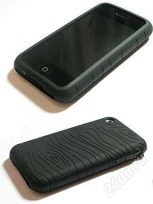 Лот: 1178483. Фото: 1. чехол на iPhone 3g,черный. Разное