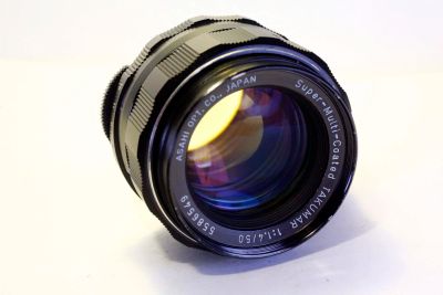 Лот: 10973994. Фото: 1. Super-Multi-Cоated Takumar 50mm... Объективы