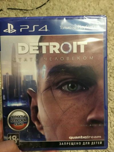 Лот: 12659798. Фото: 1. Detroit для ps4. Игры для консолей