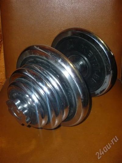 Лот: 1042654. Фото: 1. Гантеля Kettler 24.5кг. Гантели
